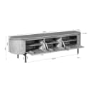 TV-Schrank Excellent Black | 160 cm - Starfurn