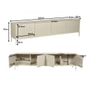 Fernsehmöbel Madison Sand | 165 cm - Starfurn