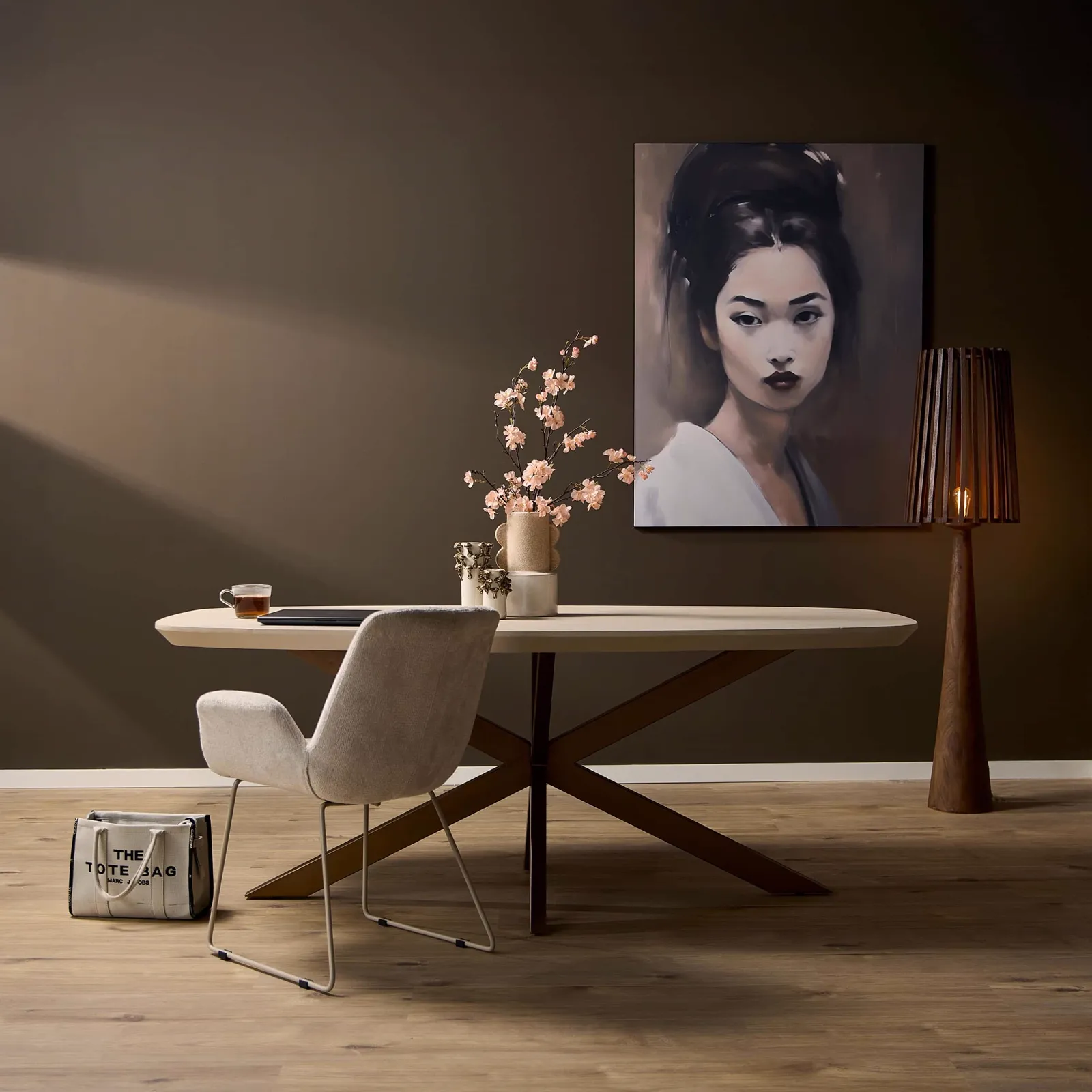 Esstisch Madison Sand | 200 cm | Dänisch Oval - Starfurn