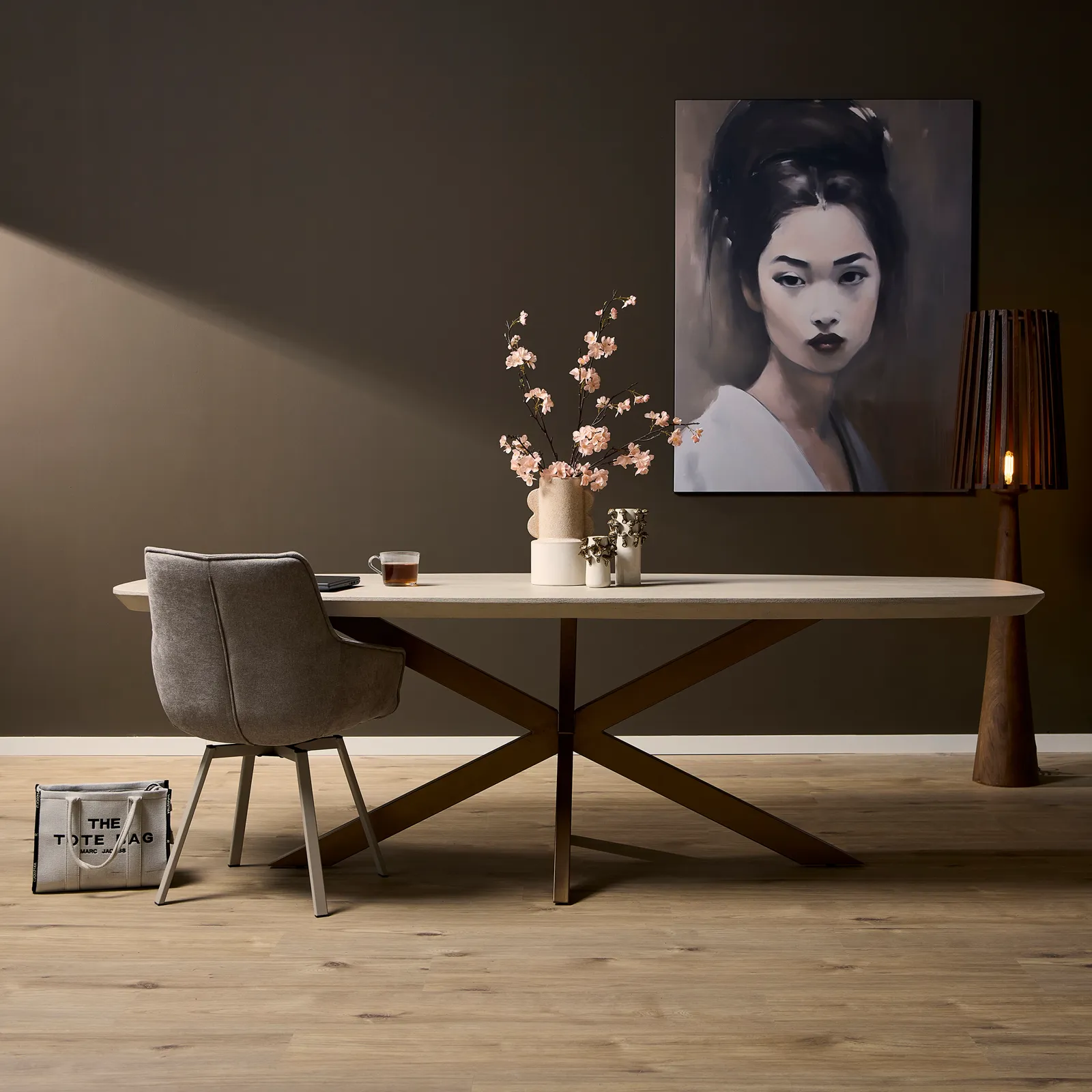 Esstisch Madison Sand | 240 cm | Dänisch Oval - Starfurn
