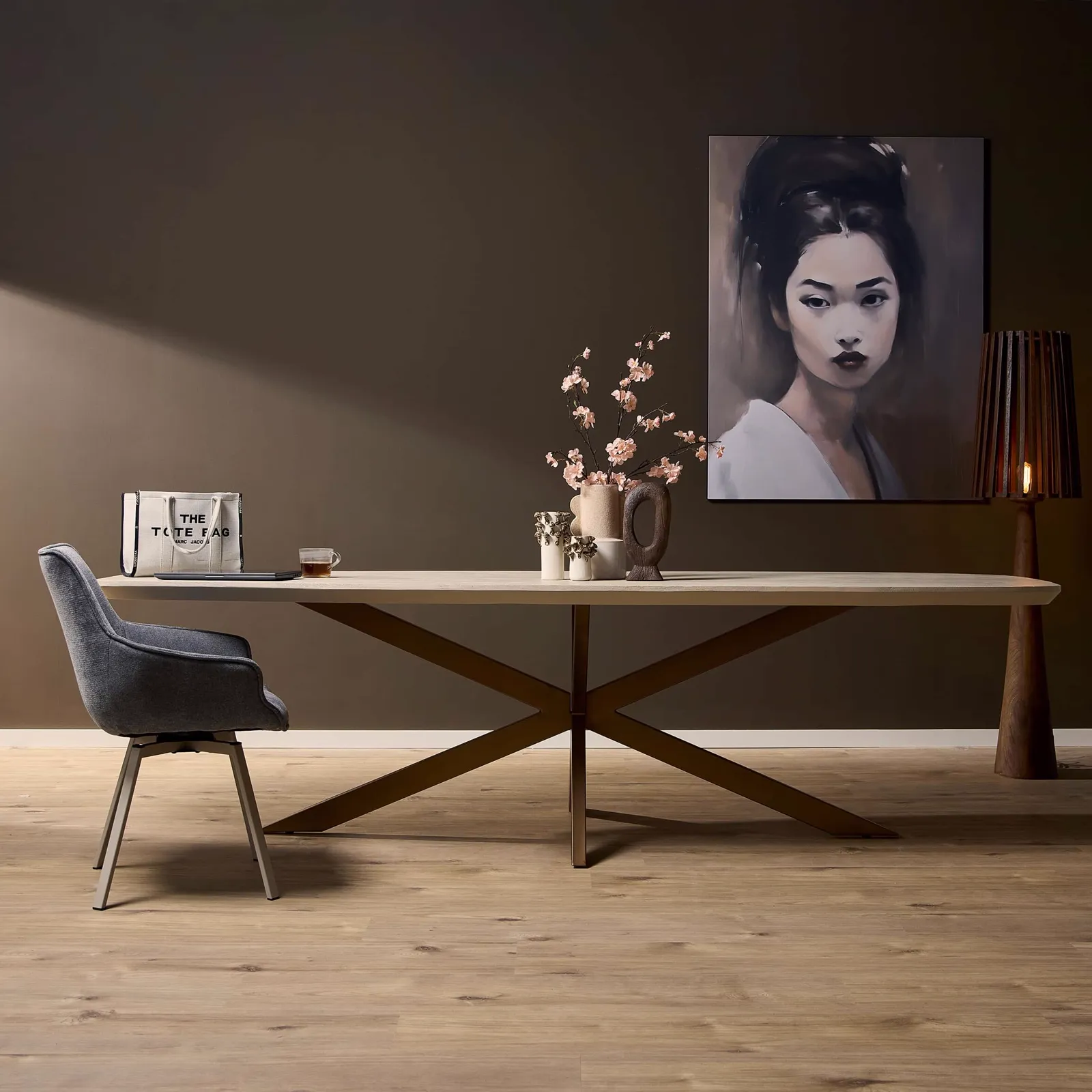 Esstisch Madison Sand | 280 cm | Dänisch Oval - Starfurn