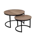 Couchtisch Otik Natural Oak | 70 cm | 2er-Set - Starfurn
