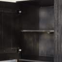 Garderobe Madison XL Schwarz | 135 cm - Starfurn