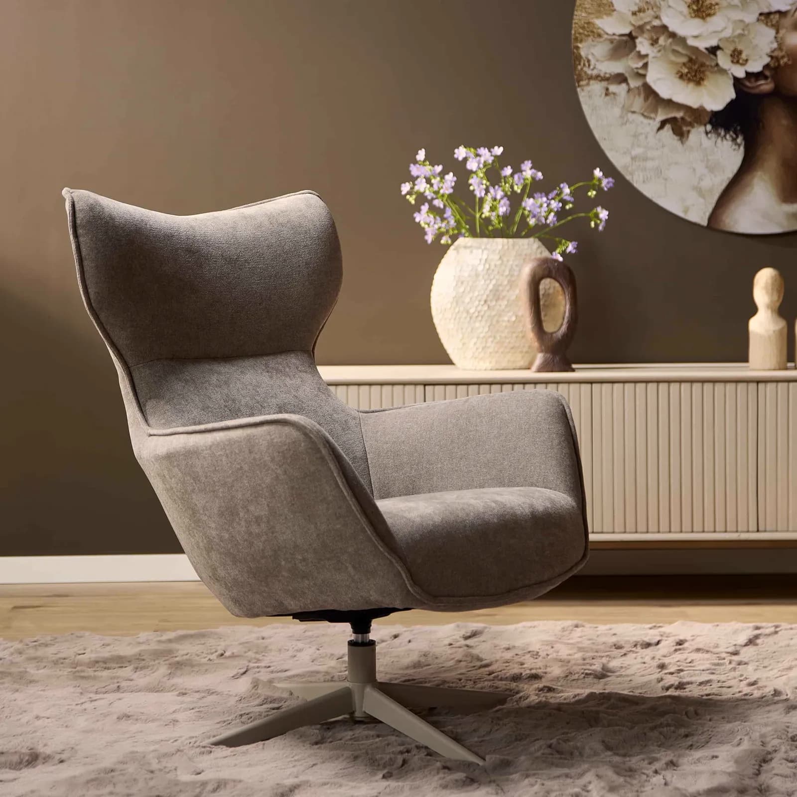 Sessel Julia | Taupe - Starfurn