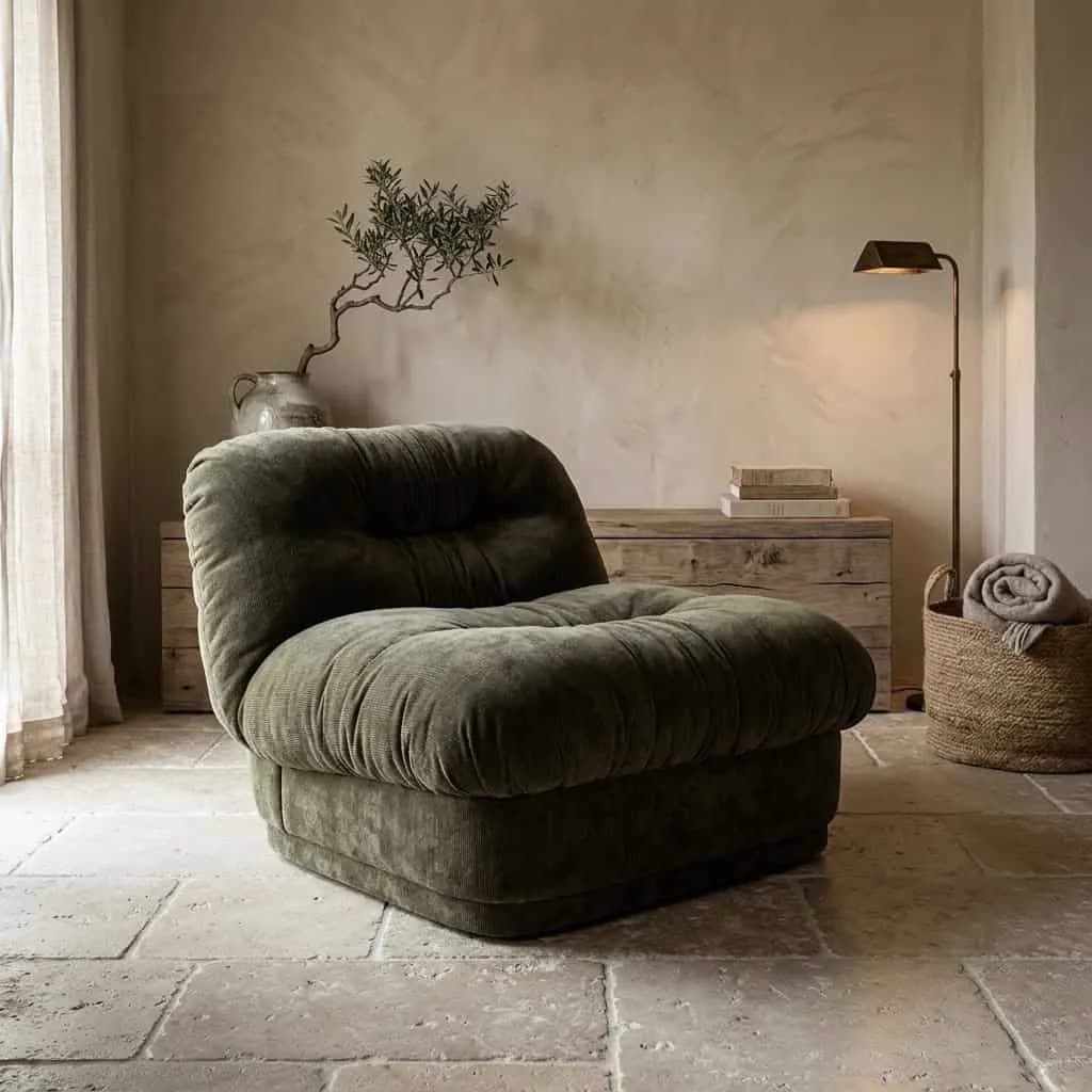 Lounge-Sessel Nook grün - By-Boo