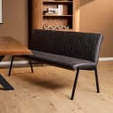 Esszimmerbank Tivoli Bull | 185 cm | Anthrazit - Starfurn