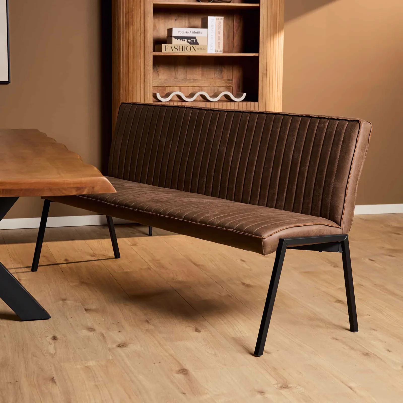 Esszimmerbank Tivoli Bull | 185 cm | Braun - Starfurn