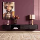 TV-Hängeschrank Ambiance Schwarz | 240 cm - Starfurn