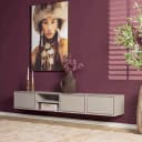 TV-Hängeschrank Ambiance Taupe | 200 cm - Starfurn