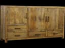 Brent Sideboard 160 cm | Altes Holz - Wildeboer & van der Weide