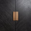 Sideboard Blackbone Messing schwarz rustikal - Richmond Interiors