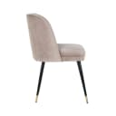 Esszimmerstuhl Alicia khaki Samt feuerhemmend - Richmond Interiors
