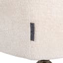 Esszimmerstuhl Aline FR weiß Chenille drehbar feuerhemmend - Richmond Interiors