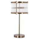 Tischlampe Loiza, gebürstetes Gold - Richmond Interiors