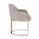 Hadley Esszimmerstuhl, khaki, feuerhemmender Samt - Richmond Interiors