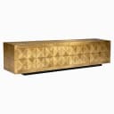 TV-Möbel Collada gebürstetes Gold - Richmond Interiors