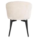 Esszimmerstuhl Amphara FR weiß Chenille feuerhemmend - Richmond Interiors