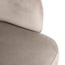 Amphara Esszimmerstuhl, khaki, feuerhemmender Samt - Richmond Interiors