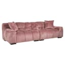 Sofa Charelle rosa Chenille - Richmond Interiors