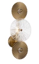 Wandleuchte Aidan, gebürstetes Gold - Richmond Interiors