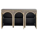 Sideboard Les Arcs gebürstetes Gold - Richmond Interiors