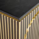 Sideboard Les Arcs gebürstetes Gold - Richmond Interiors