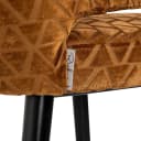 Barstuhl Indigo Altgold Dreieck - Richmond Interiors