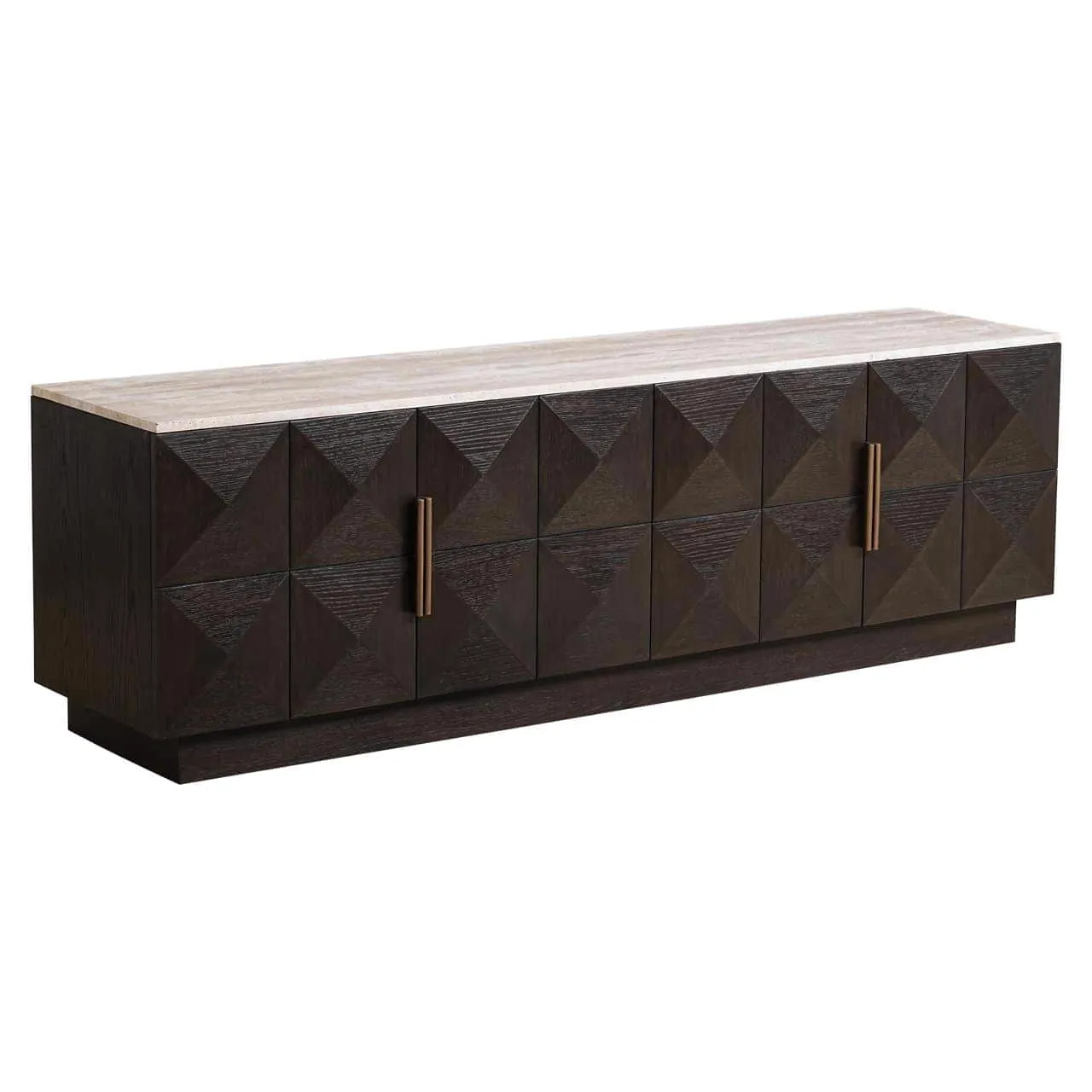 TV-Möbel Claremont braun - Richmond Interiors