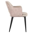 Esszimmerstuhl Giovanna in trendigem Rosa - Richmond Interiors