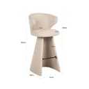 Barstuhl Gatsbi Biscotti - Richmond Interiors