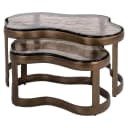 Couchtisch Fairfield Messing antik (2er Set) - Richmond Interiors