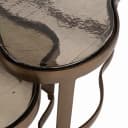 Couchtisch Fairfield Messing antik (2er Set) - Richmond Interiors