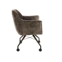 Armlehnstuhl Raster Hoven taupe