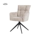 Bardi Armlehnstuhl - Haga 30 Beige - Tower Living
