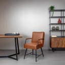 Belmonte Sessel - Stoff Cherokee 8 cognac - Tower Living