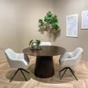 Esstisch Salvator Walnuss 130 cm - Livingfurn