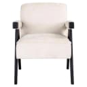 Lounge-Sessel Cooper weiß Chenille - Richmond Interiors