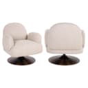 Loungesessel Kagney Biscotti drehbar - Richmond Interiors