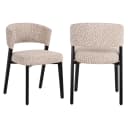 Esszimmerstuhl Zeno beige leopard - Richmond Interiors