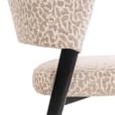 Esszimmerstuhl Zeno beige leopard - Richmond Interiors