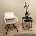 Capp Beige Samt - Livingfurn
