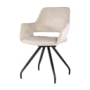Capp Beige Samt - Livingfurn