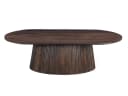 Couchtisch Salvator Walnuss Oval 120 - Livingfurn