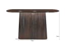 Beistelltisch Salvator Walnuss 140 cm - Livingfurn