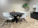 Esstisch Brix Montreaux Schwarz 220cm - Livingfurn