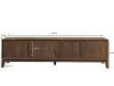 TV-Schrank Cortez 210cm - Livingfurn
