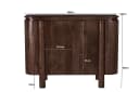 Sideboard Salano braun 105 cm - Livingfurn