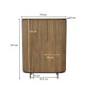 Wandschrank Lausanne 150 cm - Livingfurn