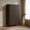 Wandschrank Tobago Espresso 180 cm - Livingfurn