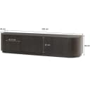 TV-Möbel Novero Espresso 220 cm - Livingfurn